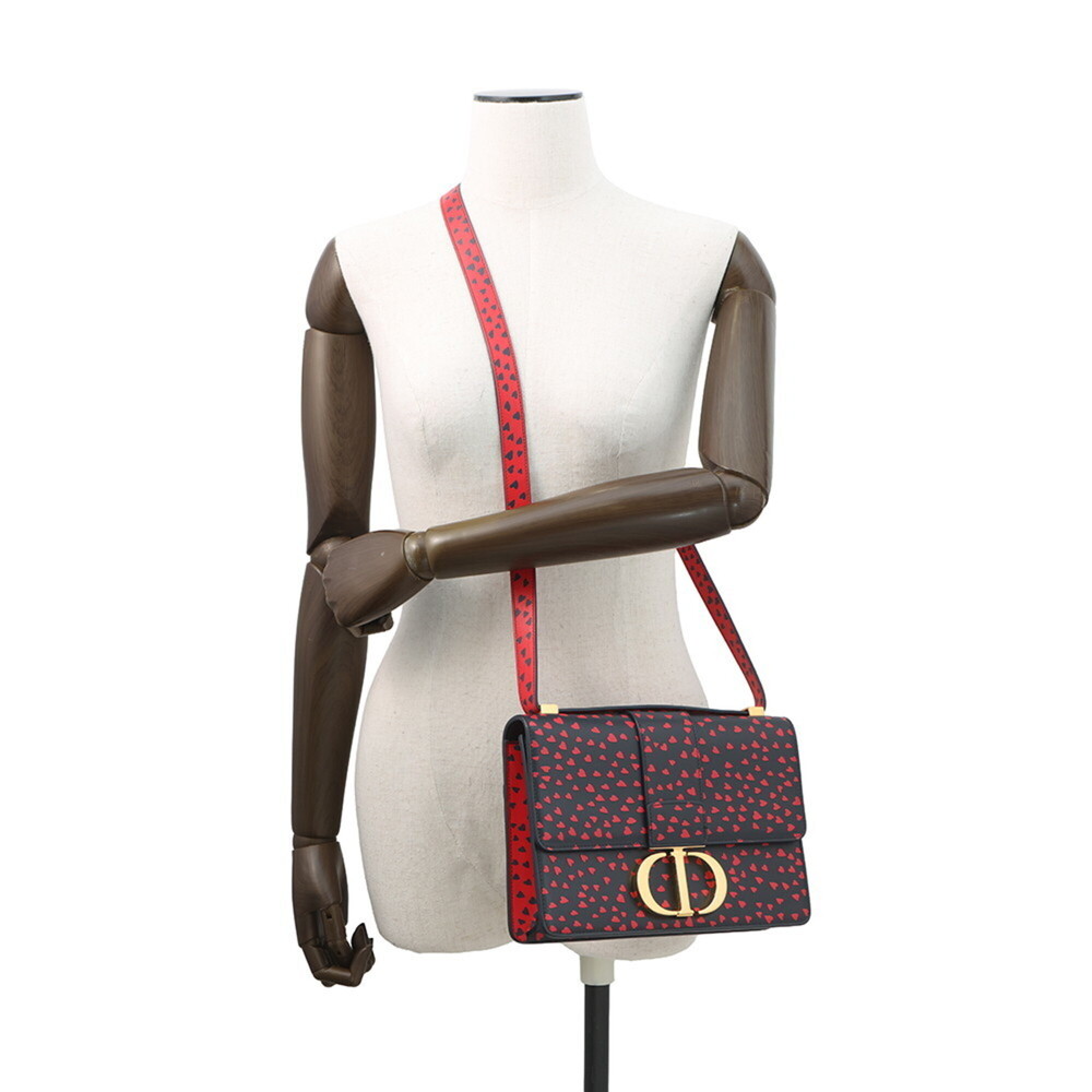 CHRISTIAN DIOR Red Heart Shoulder Bag - Picture 5 of 14